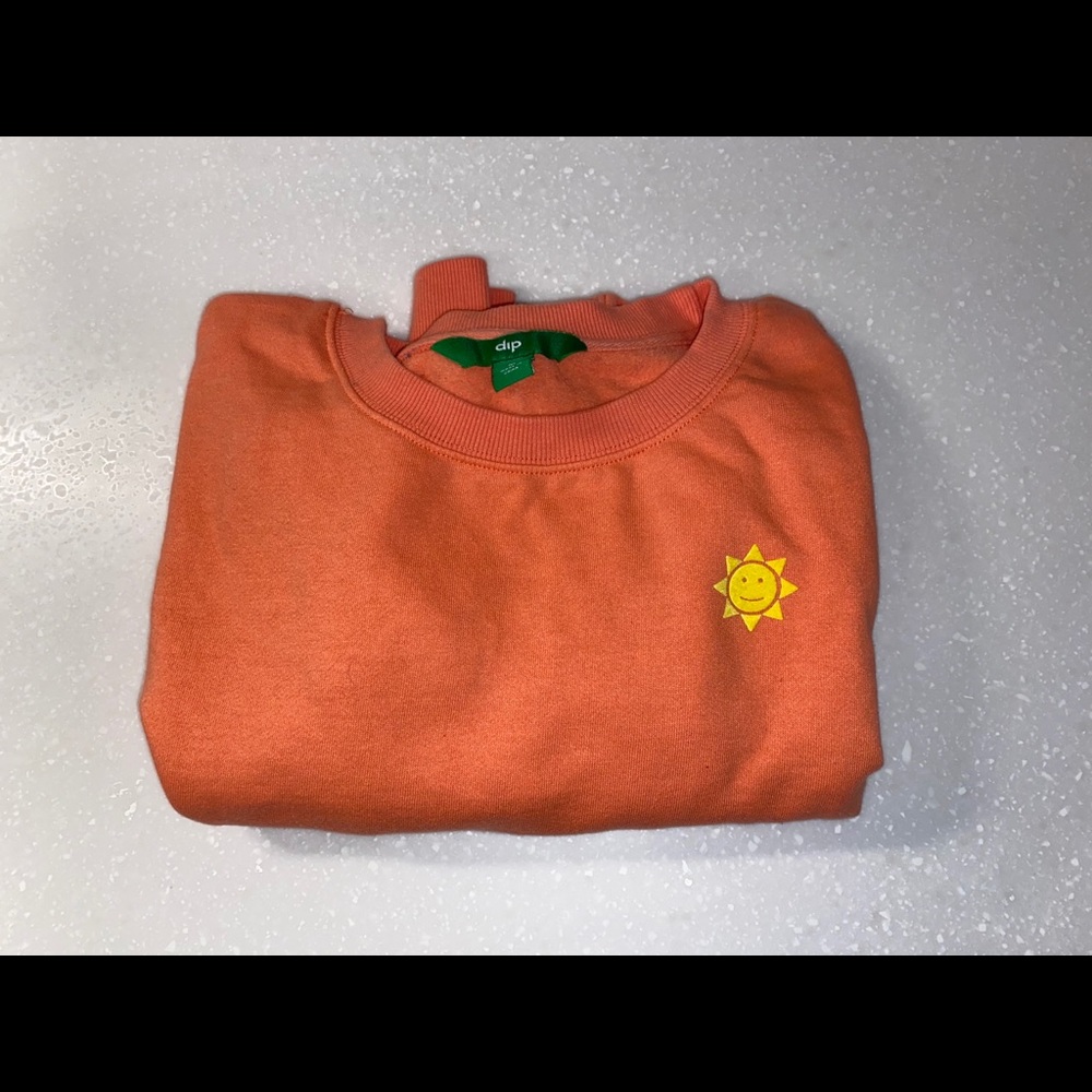 Crew cropped sweatshirt